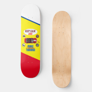 SKATEBOARD MANTENER LA CALMA Y HACER EL TUNNING EXTREMO