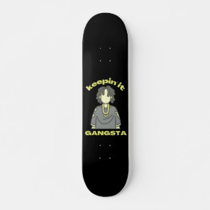 Skateboard MANTENIENDO GANGSTA divertido hiphop urbano