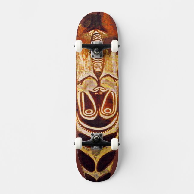 Skateboard Maori (Anverso)
