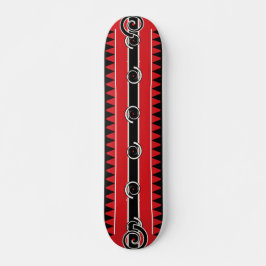 Skateboard Maori Shark Tooth Tribal