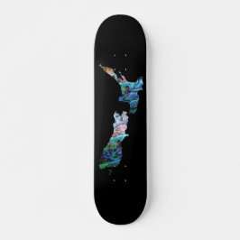 SKATEBOARD MAP PAUA DE NUEVA ZELANDIA