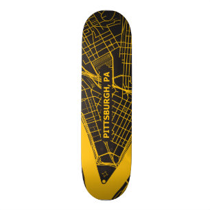Skateboard Mapa 2 de Pittsburgh