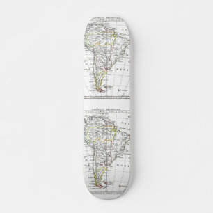 Skateboard Mapa de 1806 - L'Amérique Méridionale
