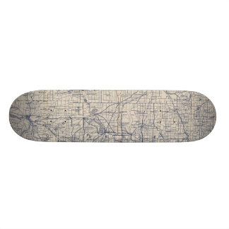 Skateboard Mapa de camino de la bicicleta de Wisconsin 4
