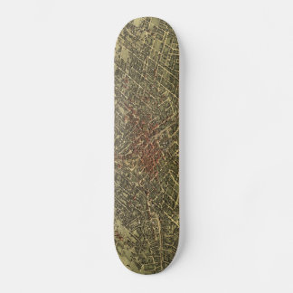 Skateboard Mapa de época de Atlanta (1892)
