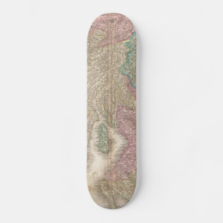 Skateboard Mapa de época de Escocia del Sur (1818)