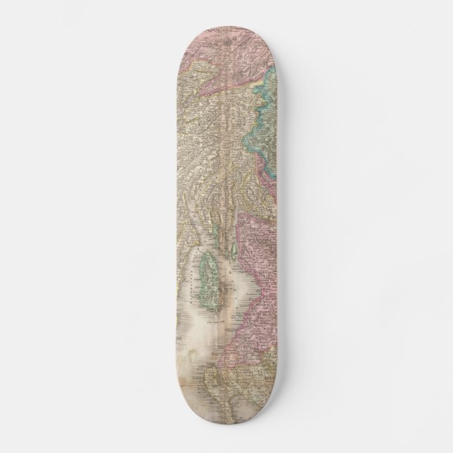 Skateboard Mapa de época de Escocia del Sur (1818) (Anverso)