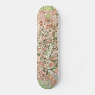 Skateboard Mapa de época de París (1920)
