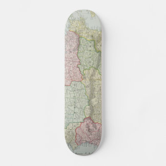Skateboard Mapa de época de Puerto Rico (1901)