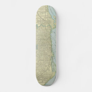 Skateboard Mapa de la época de Toronto (1901)