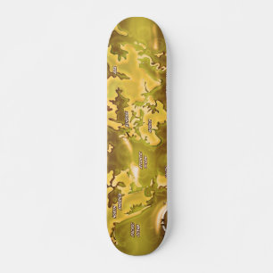 Skateboard Mapa de la Tierra Inundada