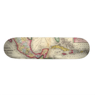 Skateboard Mapa de México, America Central