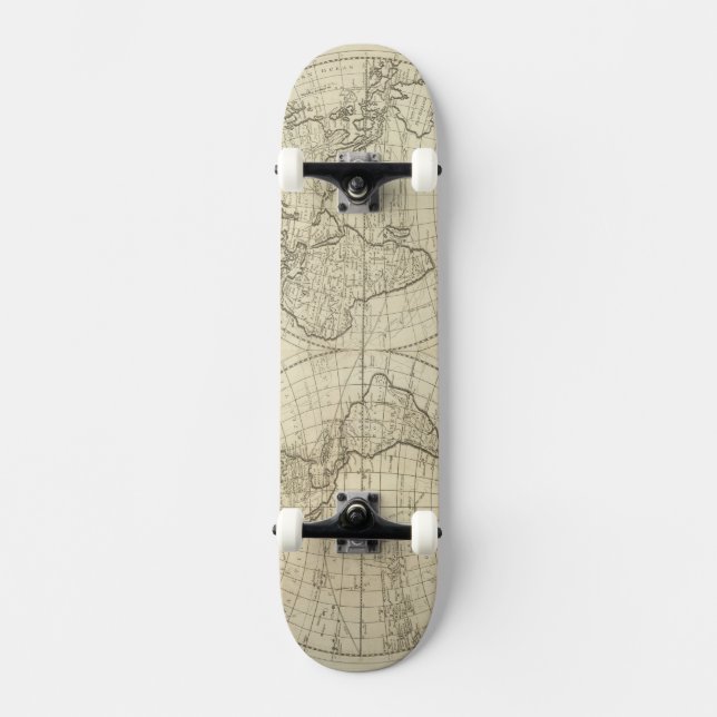 Skateboard Mapa del mundo 2 2 (Anverso)