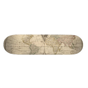 Skateboard Mapa del mundo 9