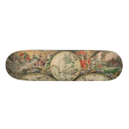 Skateboard Mapa del mundo antiguo