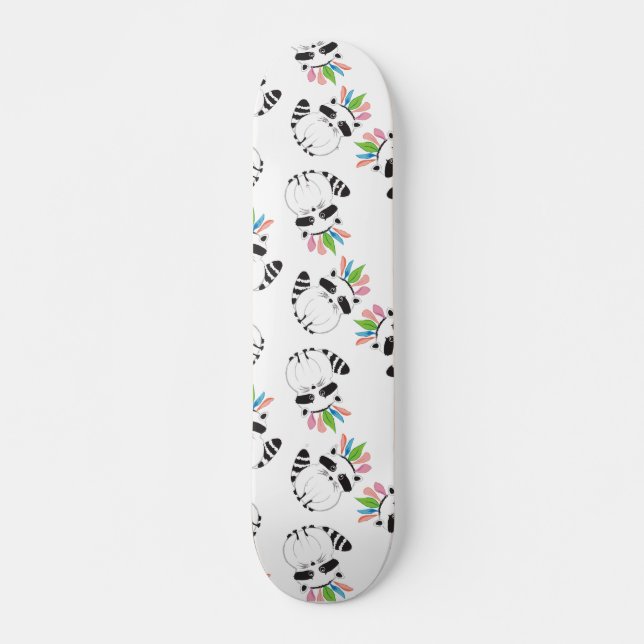 Skateboard Mapache (Anverso )