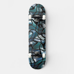 Skateboard Mar de Jigsaw Mosaic