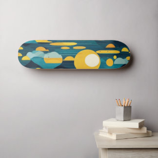 Skateboard Mar Sunlit