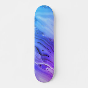 Skateboard Marble púrpura exótico