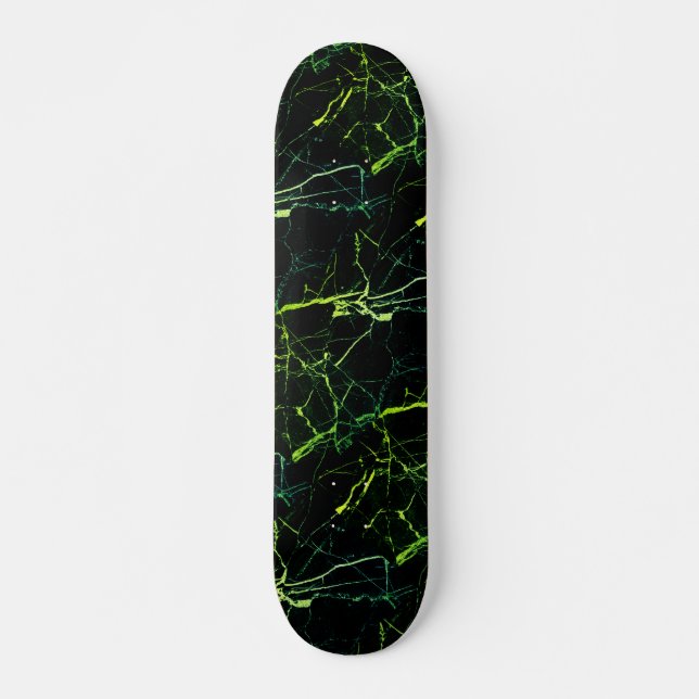 Skateboard Marble verde brillante  (Anverso )