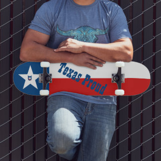 Skateboard Marca Dd Orgullosa De Texas