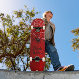Skateboard Marca Dd para viuda negra
