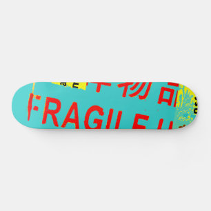 Skateboard Marcas FRÁGILES - Paquete con pelado roto