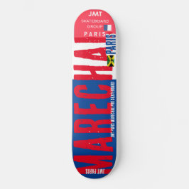 Skateboard MARECHAL JMT PARIS 8 Placa para patinar de 1/4"