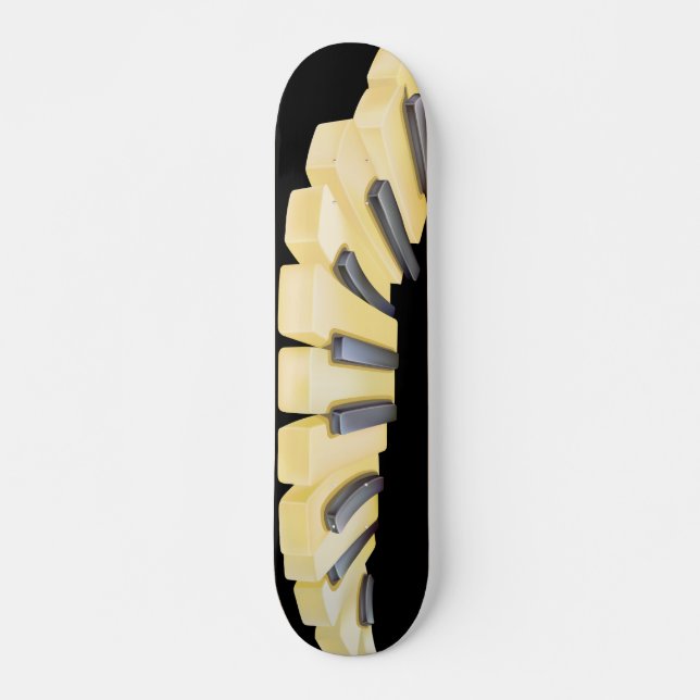 Skateboard Marfil del piano (Anverso )