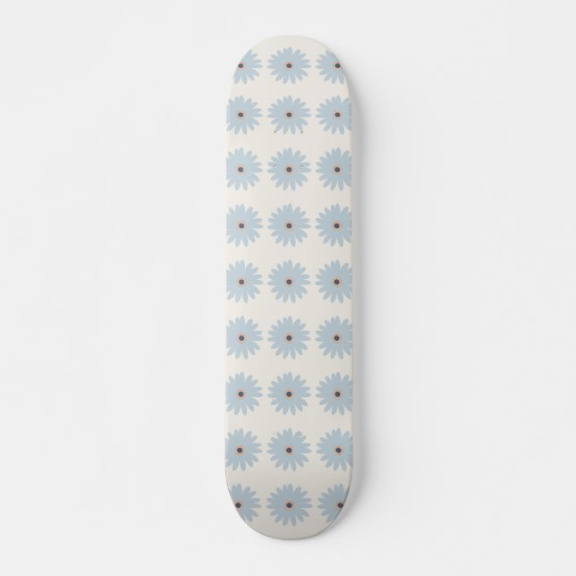 Skateboard Margarita azul claro (Anverso )