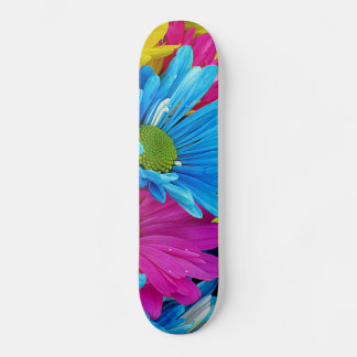 Skateboard Margaritas Coloridas