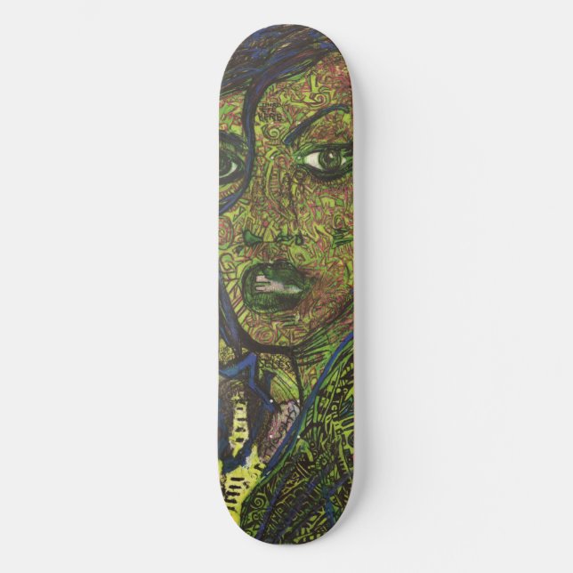 Skateboard Mariée De Le Saule (Anverso)