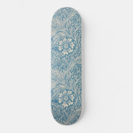 Skateboard Marigoldes Azules (por William Morris)