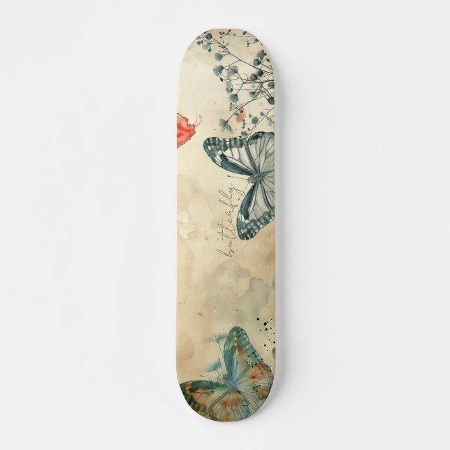 Skateboard Mariposa (Anverso )