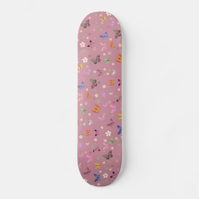 Skateboard Mariposa (Anverso)