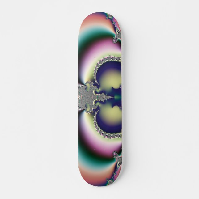 Skateboard Mariposa arcoiris (Anverso )