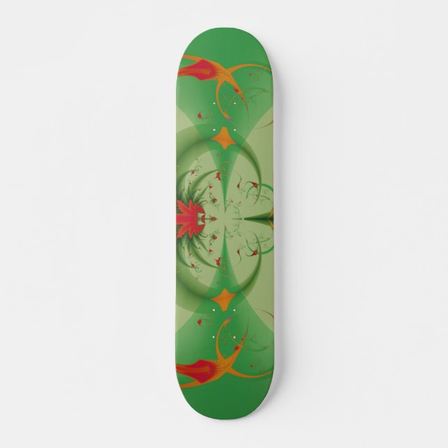 Skateboard Mariposa de primavera (Anverso )