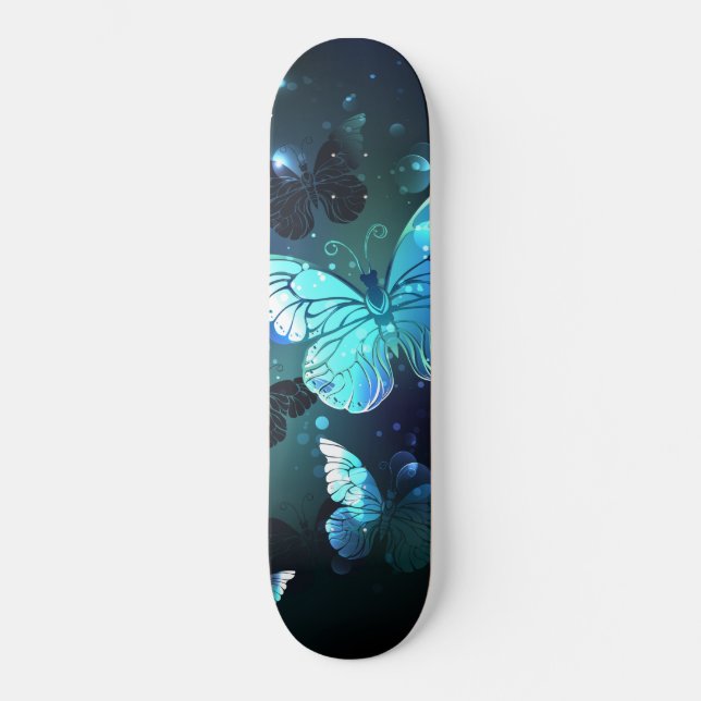 Skateboard Mariposa nocturna fluida (Anverso)