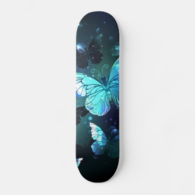 Skateboard Mariposa nocturna fluida (Anverso)