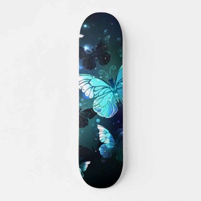 Skateboard Mariposa nocturna fluida (Anverso )