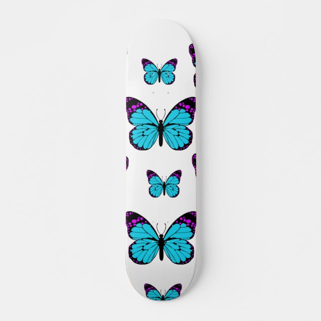 Skateboard Mariposas silvestres (Anverso )
