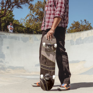 Skateboard Mármol Agata Oro Glam 4 - paisaje