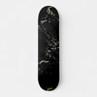 Skateboard Mármol de desierto negro alquitrán