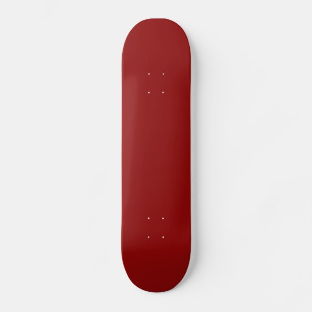 Skateboard Maroon rojo (Anverso)