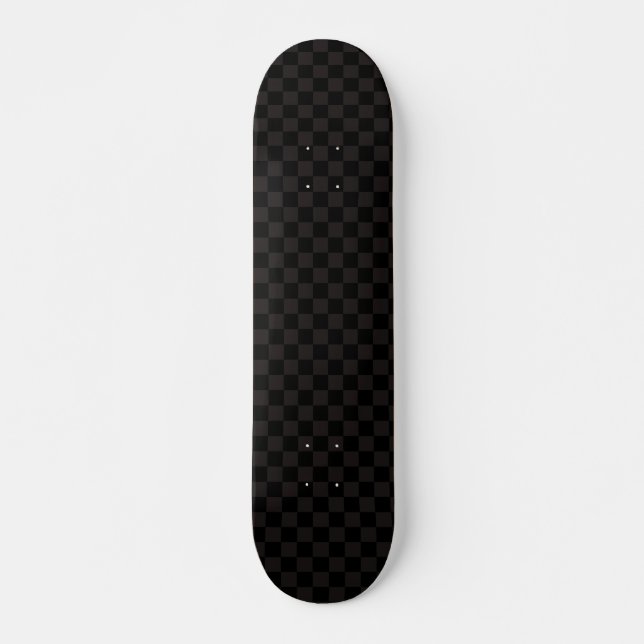 Skateboard Marrón de lujo/negro al descubierto (Anverso )