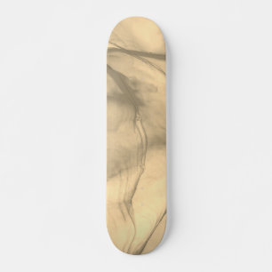 Skateboard Marrón / Dorado en capas