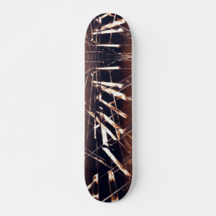 Skateboard Marrón y blanco