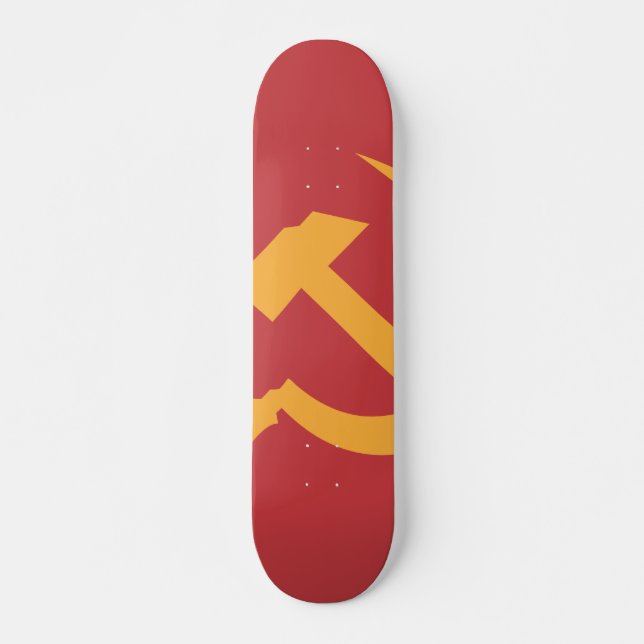 Skateboard martillo y hoz de URSS del cccp (Anverso )