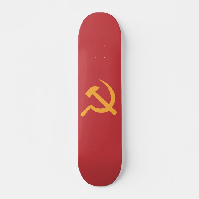 Skateboard martillo y hoz de URSS del cccp (Anverso )