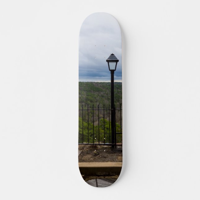 Skateboard Más allá de la medialuna (Anverso )